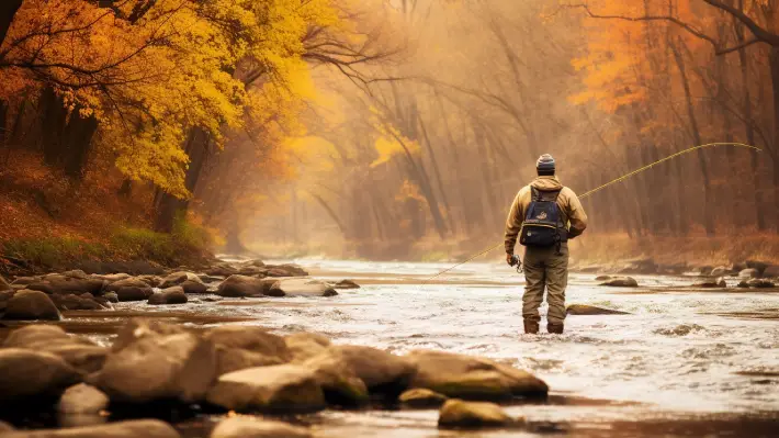 When is the optimal time for fly fishing in Iowa